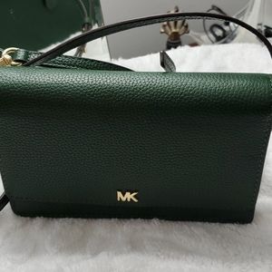 Mk green cross body never worn